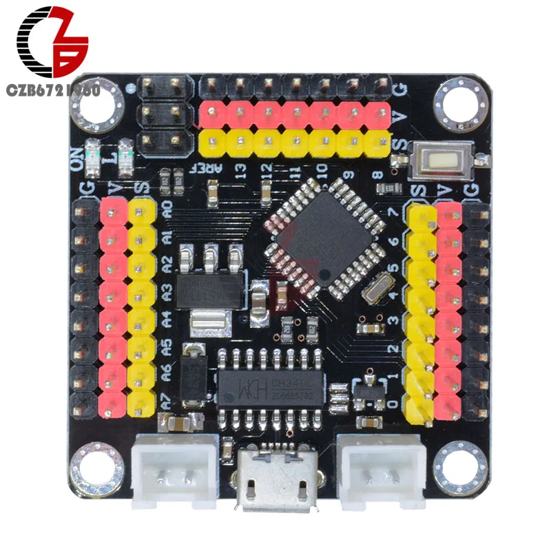 CH340 CH340G TTL USB NANO V3.0 Atmega328 Pro Mini Močno Modul Atmega328P Mikrokrmilnik Odbor Za Arduino IIC I2C SPI