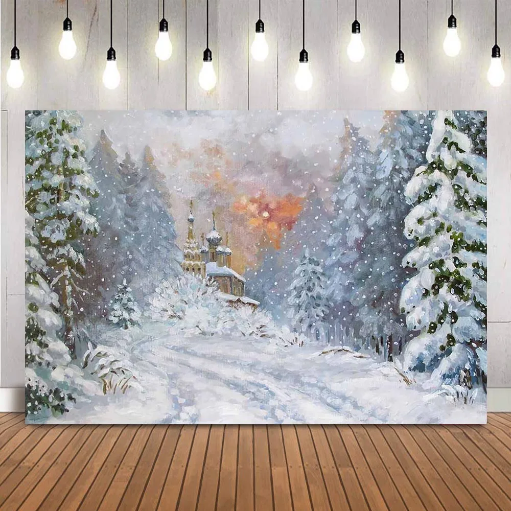 Pozimi snežinka Božič fotografija ozadje grad oljna slika, fotografija ozadje studio, Borov Gozd Otroci Photobooth Video