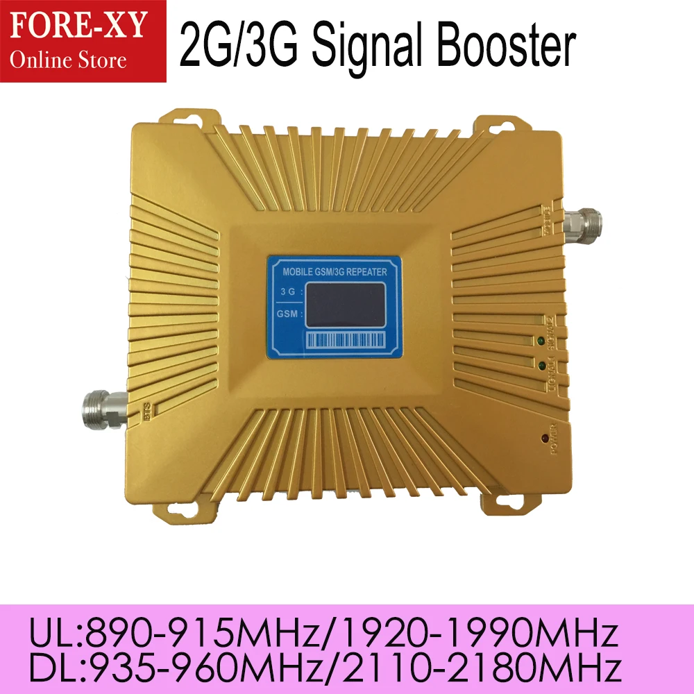 ZQTMAX 3G GSM Repetitor, 900MHz 2100MHz Mobilni Telefon Signala Ojačevalnika podatkov UMTS Signala Booster + antena set