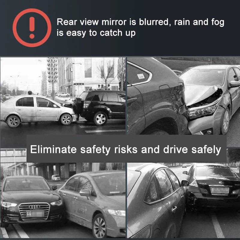2Pcs Avto rearview mirror nepremočljiva in anti-fog film za Mercedes Benz W204 W210 W211 C350 CL550 E200 E350 E550 ML350 M