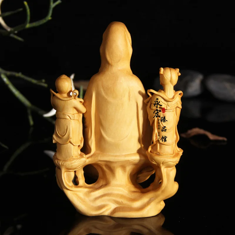 Golden Boy, Jade Dekle, Guanyin Fant, in Boginji Usmiljenja Doma Okras, Darilo za Boginji Usmiljenja Lesa Carvinga