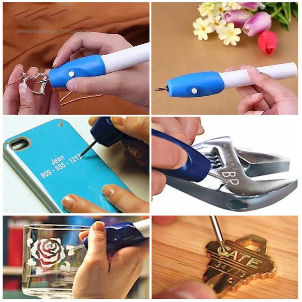 2020 Mini Graviranje Pero Električni Carving Pero Pralni Hujše Orodje Graverja Jekla Nakit Graverja Pero Kit