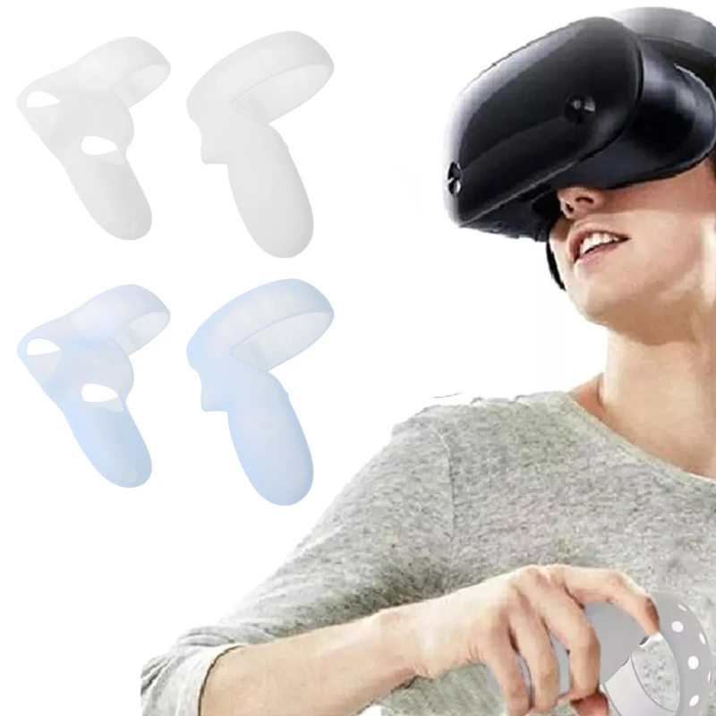Za oculus Quest 2 VR Silikonski Pokrov Krmilnik Zaščitni Rokav Ročaj Zajema 1XCB