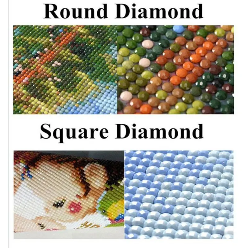Dpsprue 5D Celoten Kvadratni / Krog DIY Diamond Slikarstvo Navzkrižno Šiv Živali Metulj 3D Vezenje Diamond Mozaik Doma Dekor Darilo