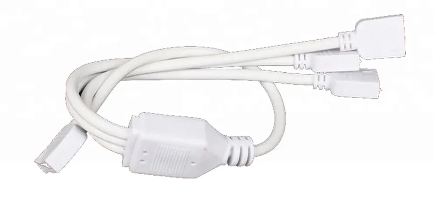 Ženski Konektor 1to2 1to3 1to4 RGB LED Trakovi Pripomoček za Ločevanje podaljšek s 4 zatiči priključek Za 3528 5050 LED Trakovi