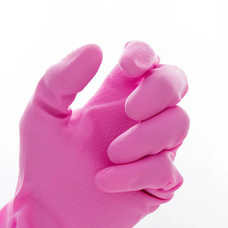Gumijaste rokavice Čisto gospodinjstvo tanke nepremočljiva gospodinjstva, kuhinje, perila, pomivanje posode trpežne rokavice Doma Čiščenje Orodja