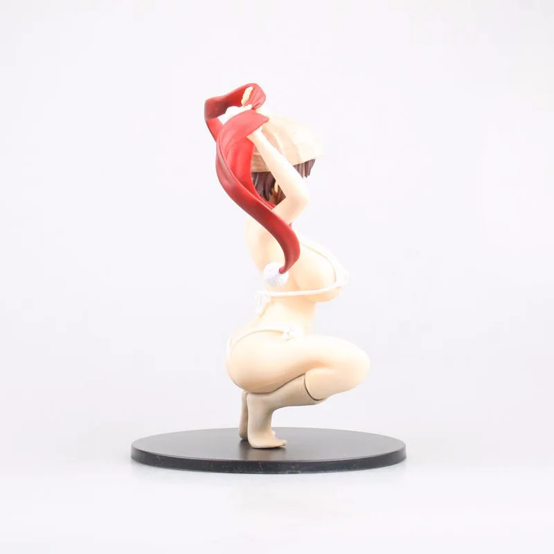 Anime Q-Šest Yoshii Yuka Tsundero Seksi Dekle PVC Dejanje Slika Zbirateljske Model lutka igrača 21 cm
