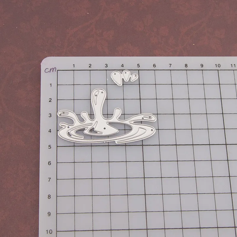 Raindrop Rezanje Umre Matrica DIY Scrapbooking Reliefi Album Papir, Kartice Obrti