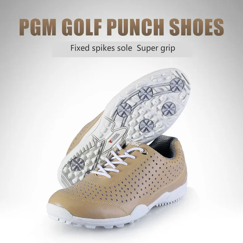 2018 PGM golf čevlji moški Dihanje Prosti čas Superge Poletje Nepremočljiva na Obrabo odporna sport čevlji za človeka Plus velikost