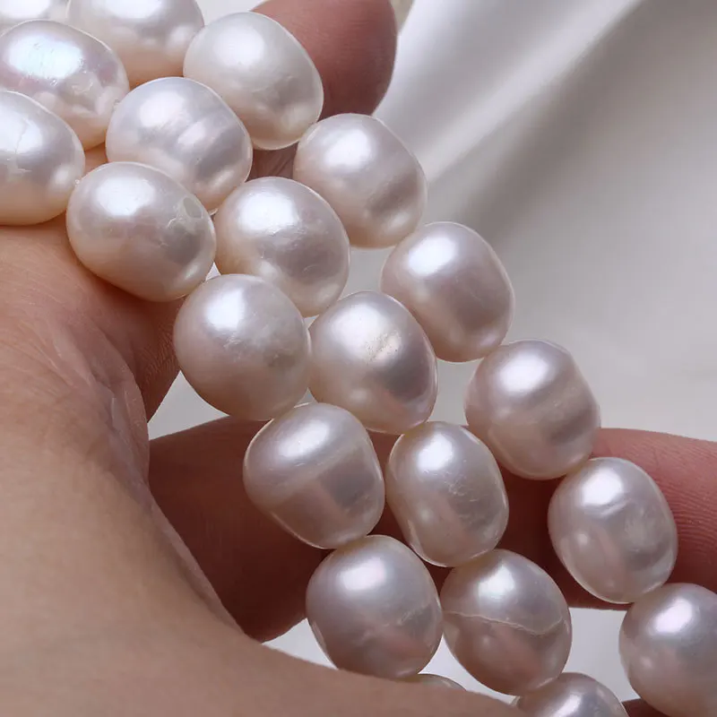 Sladkovodne Biserna ogrlica, Riž obliko z Size7-8-9-10 mm svoboden pearl žile za DIY nakit