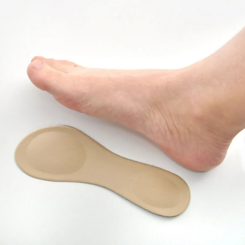 1 Par, Novih Ženske v Visokih Petah Goba 3D Čevlje Vložki Blazine Blazine DIY Rezanje Šport Podpora Narti Ortopedije Noge, Nego Masaža