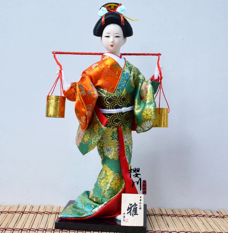 Japonski in korejski blago, Japonske lutke, lutke, namizno dekoracijo