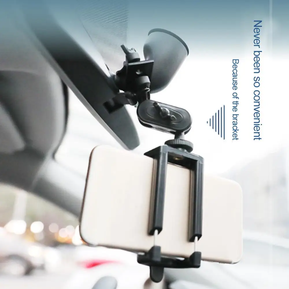 Auto Avto Rearview Mirror Razširitev Nosilec za Mobilni Telefon, Držalo Univerzalno Spremenjen Multi-funkcijo Nosilec za Pribor
