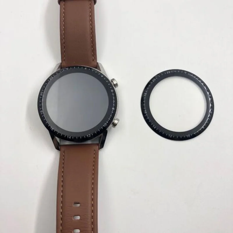 3D Ukrivljen Rob Mehko Jasno Zaščitno folijo Polno Kritje Za Huawei Watch GT 2 46mm GT2 Smartwatch LCD Screen Protector (Ni Stekla)