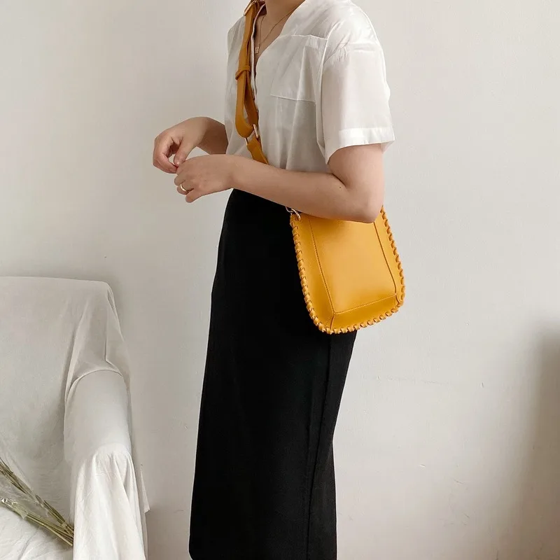 Novo leto 2020 ženska torba ustvarjalne osebnosti kvadratek vrečko moda širokopasovnih dame torba diagonalno vrečko