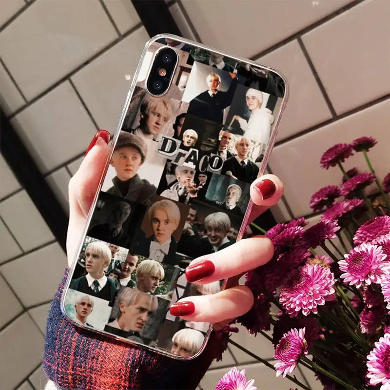 RuiCaiCa Draco Malfoy Primeru Telefon za iPhone 8 7 6 6S Plus X 5S SE 2020 XR 11 12 mini pro XS MAX