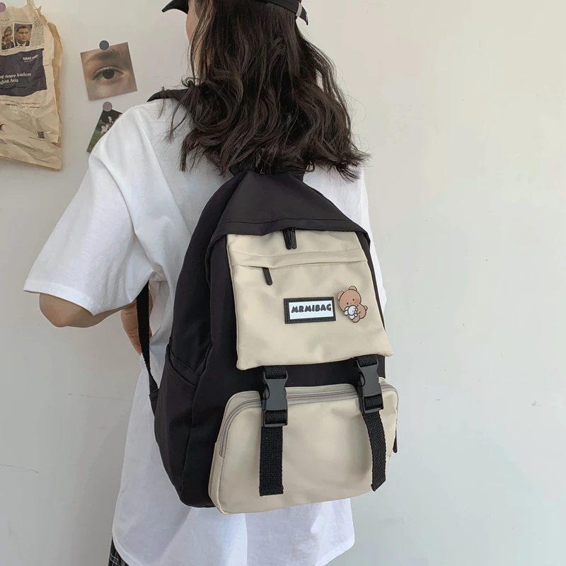 ženske vrečko Koreja INS visoke zmogljivosti nahrbtnik letnik čustveno dekle nahrbtnik Harajuku Ramo Torbe, dekle šolska torba torba ženske