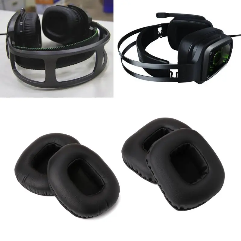 Zamenjajte Eapads Naušniki Blazine za Razer Tiamat 7.1/2.2 Nad Surround Zvok PC Gaming Slušalke Slušalke