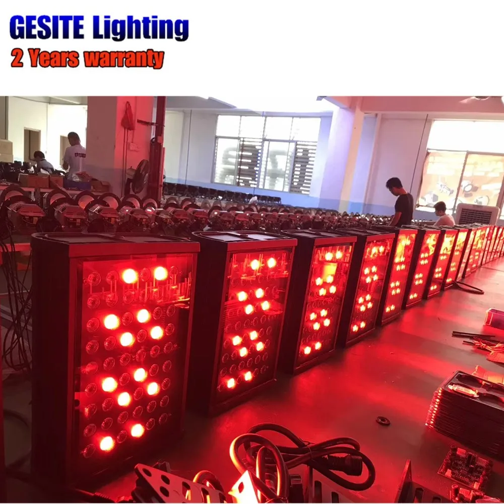 54X3W Projekt Visoka Moč 220W LED Wall Pranje Učinek Luči 110-220V
