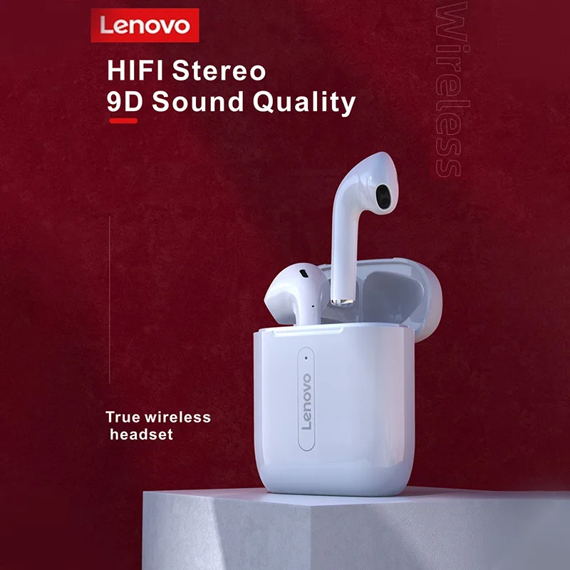Original Lenovo X9 Brezžični Čepkov Bluetooth 5.0 Slušalke Touch Kontrole 9D Dinamično HI-fi Stereo Slušalke z Mikrofonom Slušalke