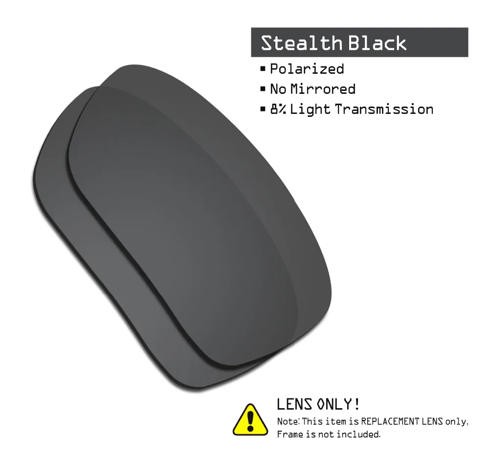 SmartVLT 3 Pari Polarizirana sončna Očala Zamenjava Leč za Oakley Si Balističnih Det Kabel Črni in Srebrni barvi Titana in Ice Blue