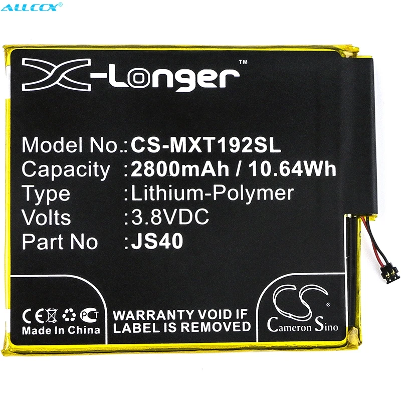 Cameron Kitajsko 2800mAh Baterije JS40 za Motorola Moto Z3,Z3 Igra,XT1929-1,XT1929-15,XT1929-17,XT1929-4,XT1929-5,XT1929-6, XT1929-8