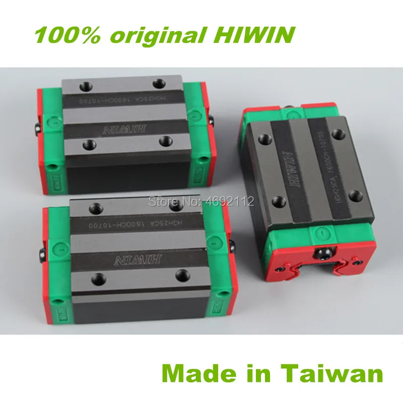 2pcs Prvotne HIWIN HGR30 550 600 700 750 800 850mm linearni vodnik/železnici + 4pcs HGH30CA linearni bloki za CNC usmerjevalnik deli