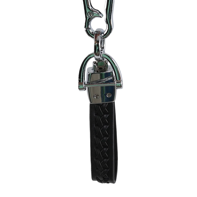Pleteni Usnje Keychain Ročno Tkane Ključnih Verige DIY Obesek za Avto Key Ring Keychains Za Moške, Ženske Majhno Darilo Nakit