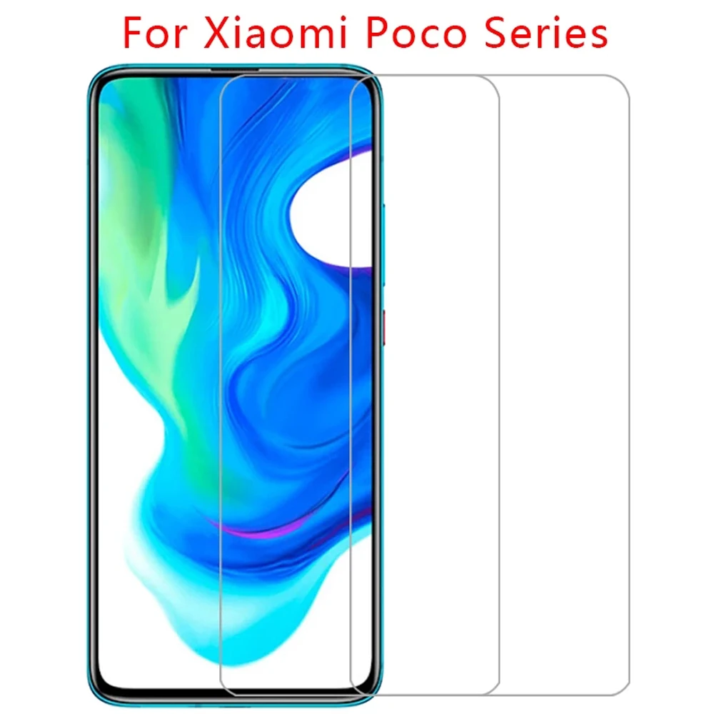 Kaljeno steklo za xiaomi Poco F2 pro M2 X2 X3 C3 mi igrajo Pocophone F1 Stekla pametni zaščitno folijo telefon screen protector