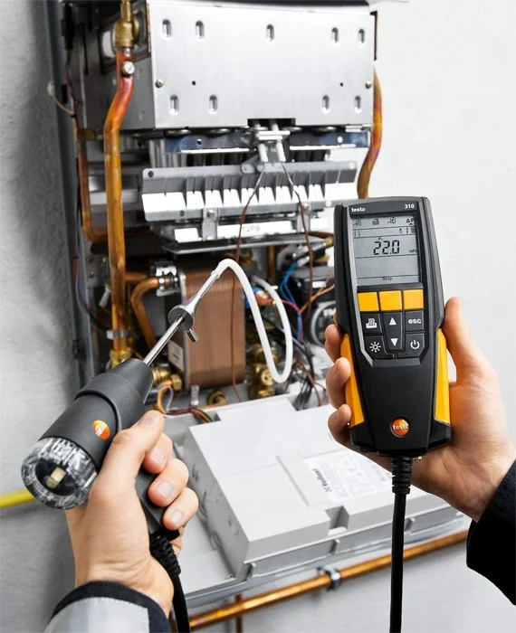 Izvirnik in brandnew testo 310 prenosni plinski analizator za CO,O2 z delom številka 0563 3100