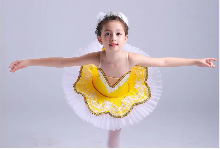 2018 Otroke, Balet Tutu Leotard Za Ples Obleka, Dancewear Swan Lake Balet Kostum Za Dekle Stopnji Uspešnosti Balet Obleko