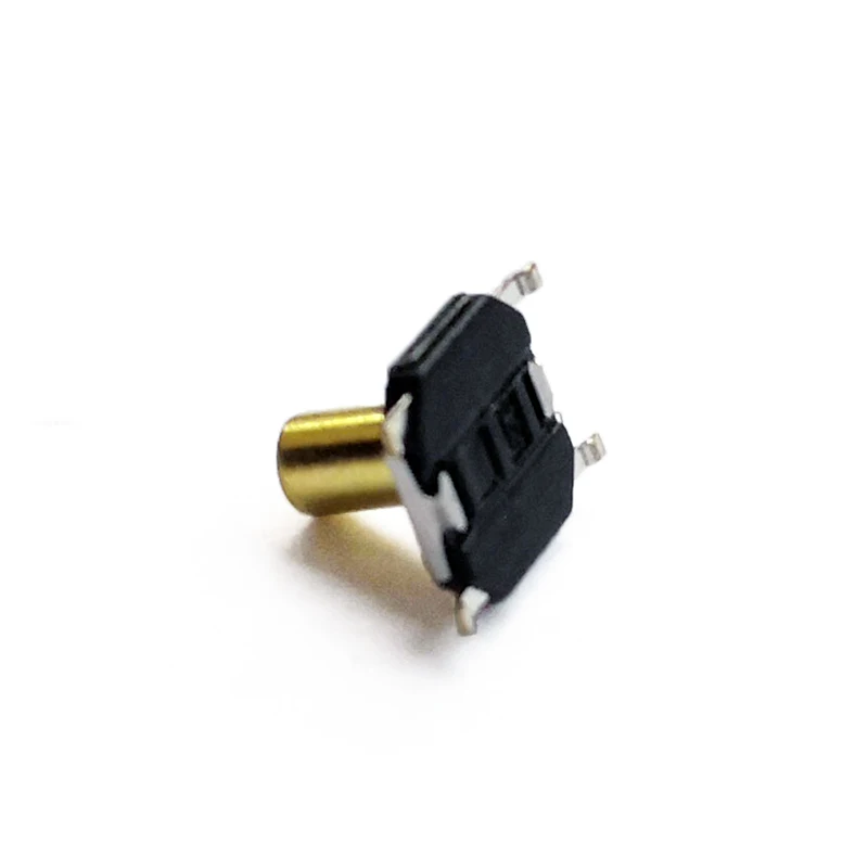 50 kos/veliko 5.2*5.2*4.3 mm 12V ZA 0,5 4 Pin SMT Pritisni Gumb Stikala Kovinski Tipa Mikro Takta Dotik Stikala Baker Interruptor
