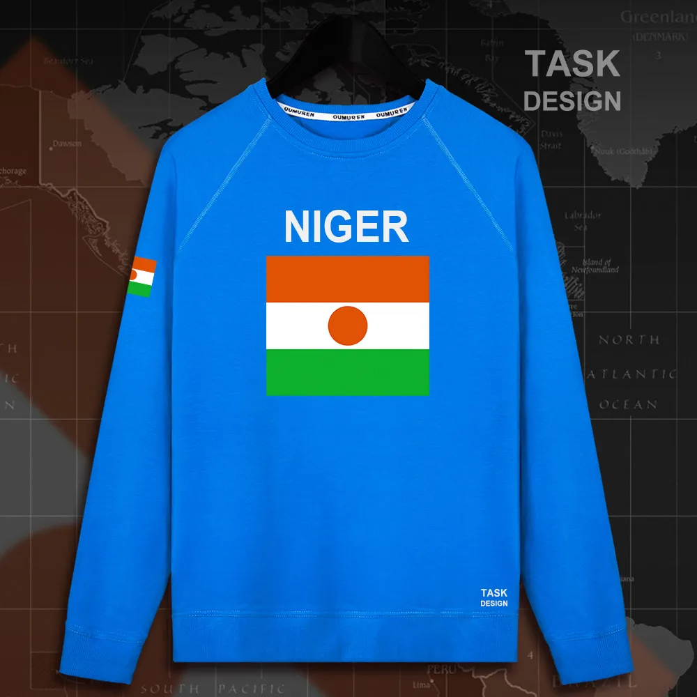 Niger Nigerien NE OSE moški pulover s kapuco puloverji s kapuco moški majica ulične oblačila hip hop trenirko narod zastavo Pomlad 02
