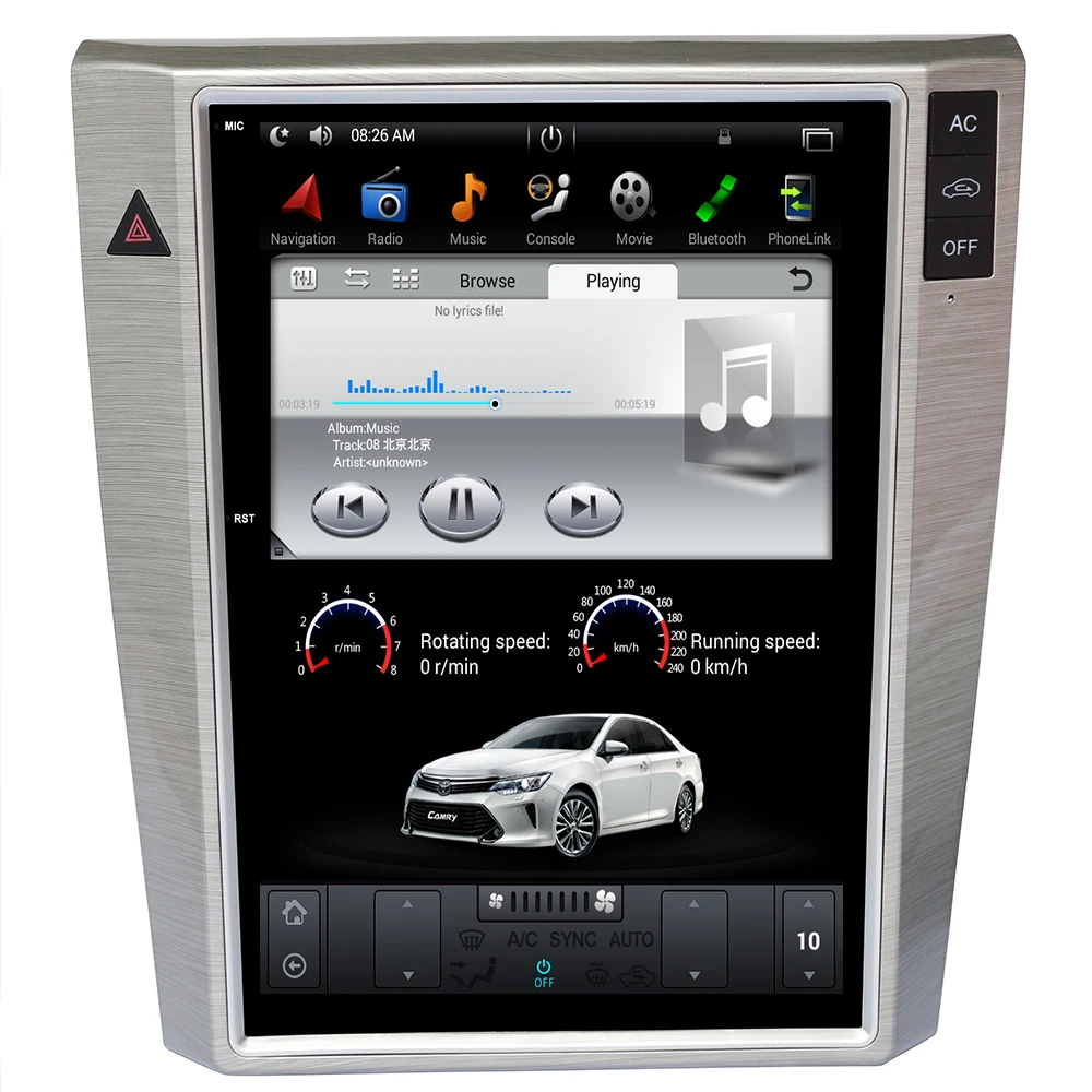 Tesla IPS Zaslon Android 9.0 6.0 7.1 Avto Brez DVD Predvajalnik Radio, GPS Navigacija Za VW Passat Magotan CC 2012 2013-2019 Večpredstavnostnih