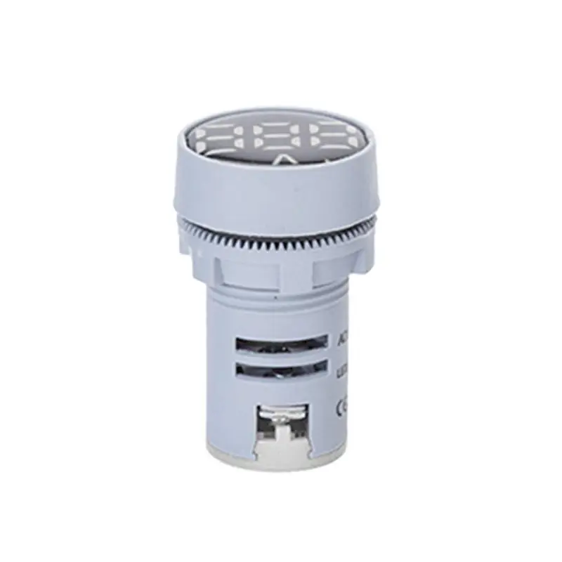 AC 24-500V Voltmeter Napetostni Profil Lučka Lučka 22 mm Krog Volt Signal