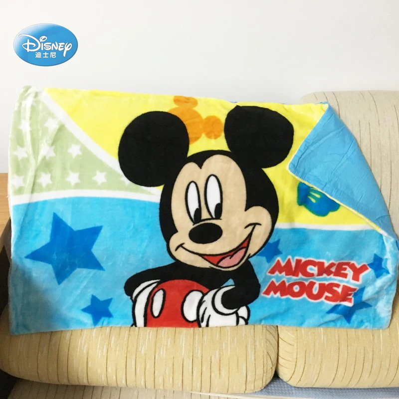 Disney Flanela Pillowcases 2Pcs Risanka Mickey Mouse in Minnie Nekaj Blazino Pokrov Okrasni PillowsCase 48x74cm