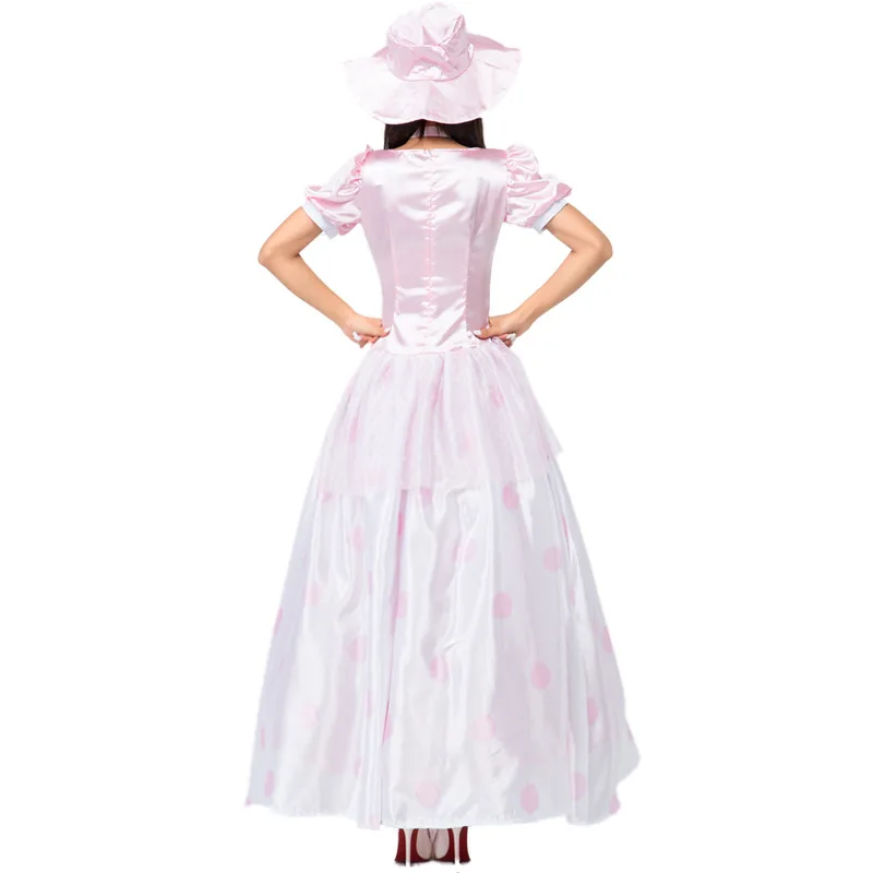 Nov roza lutka cosplay obleko Japonski roza princesa obleko Shepherdess