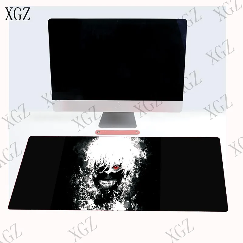 XGZ Tokyo Ghoul Japonske Anime Mouse Pad Velike Zaklepanje Edge Tipkovnica Moda Računalnik Higt Kakovosti Laptop Igre