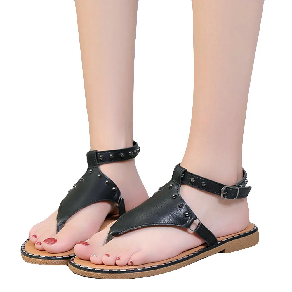 SAGACE Ženske Sandale Platformo Nosorogovo Stanovanj Shose Moda Klini Poletni Plaži Čevlji Dekleta Size35-39 Rimu Preprost Čevlji