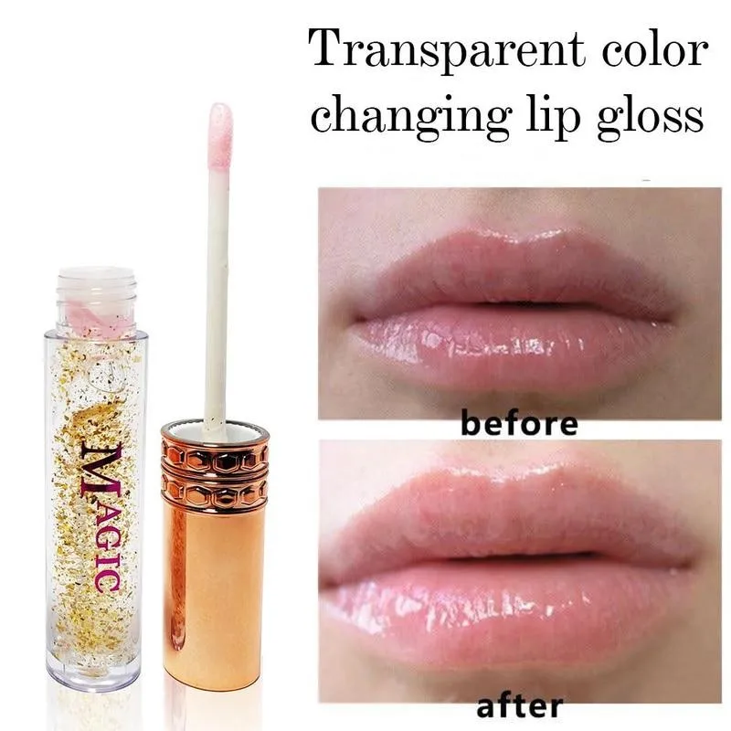 Barva Spreminja, Lip Gloss Temperaturne Spremembe Barve Naravne Bi Hranljiva Vlažilna Lipbalm Tekoče Šminke Ustnice Nego Up N3O1
