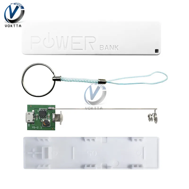 DIY Komplet Detektor Kovin Komplet Elektronskih Kit DC 3V-5V 60mm brezkontaktno Senzor Odbor Modul Detektor Kovin 18650 USB Power Bank Primeru
