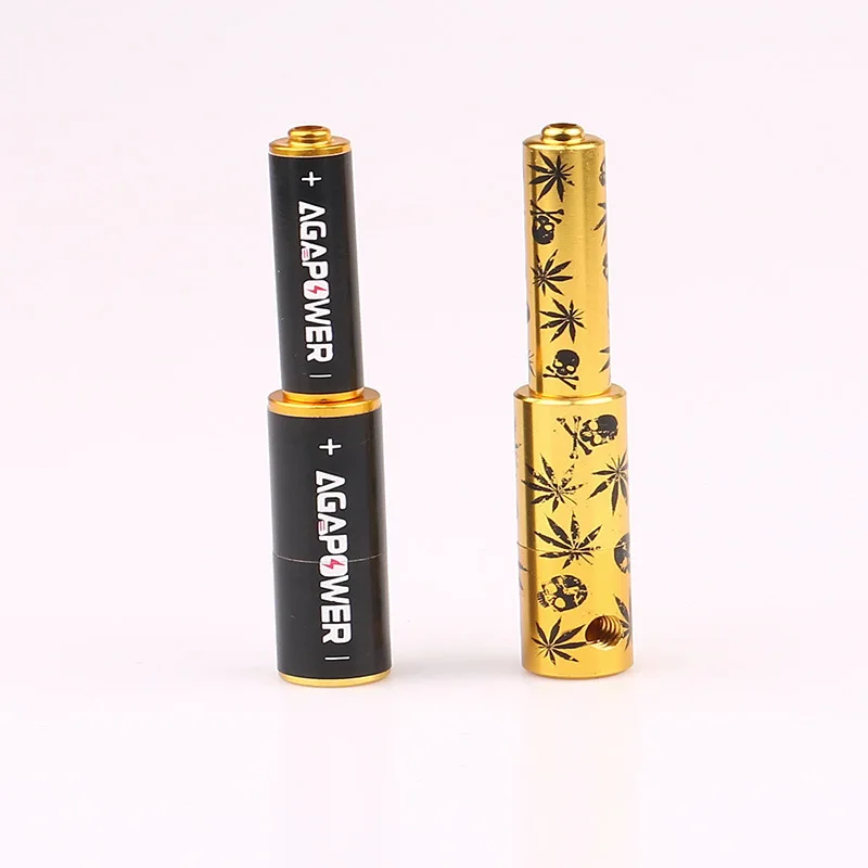 Baterija Modeliranje Kakovosti Cevi Iz Kovine, Tobak Za Pipe Ustvarjalne Kajenje Cevi Dim Cevi Narguile Mlinček Cigaret Imetnik Ustnik