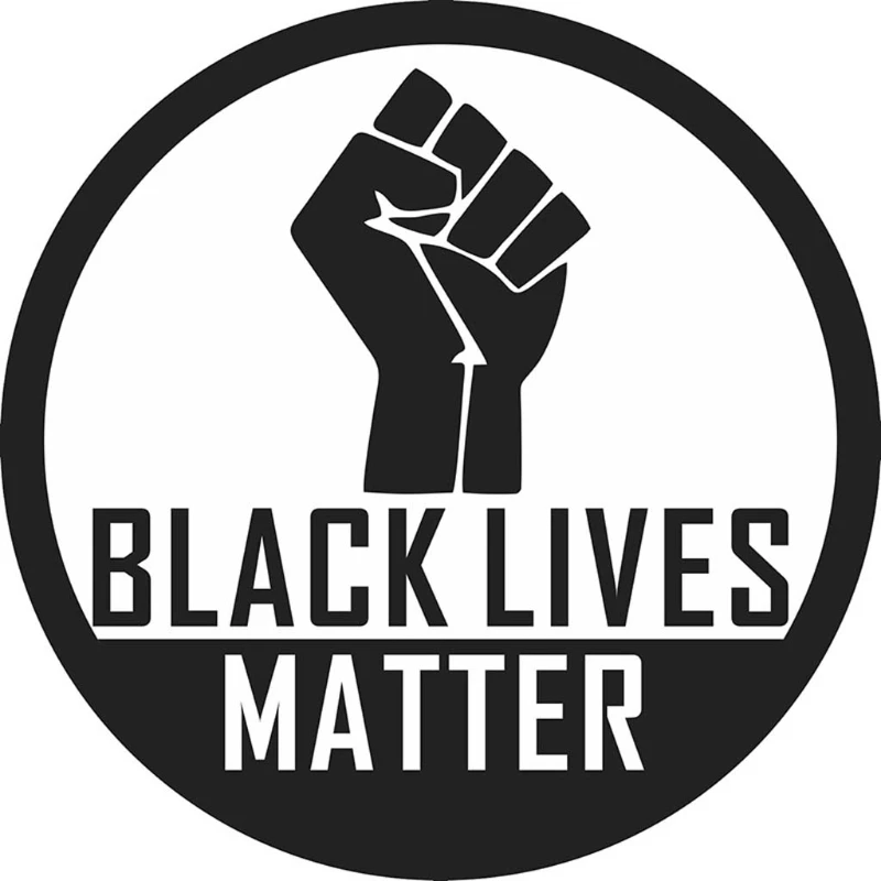 60 Kos Black Življenja Gradivo Tiskane Avto Odbijača Nalepke, Anti-rasizem Gibanje Nalepko PLESNI