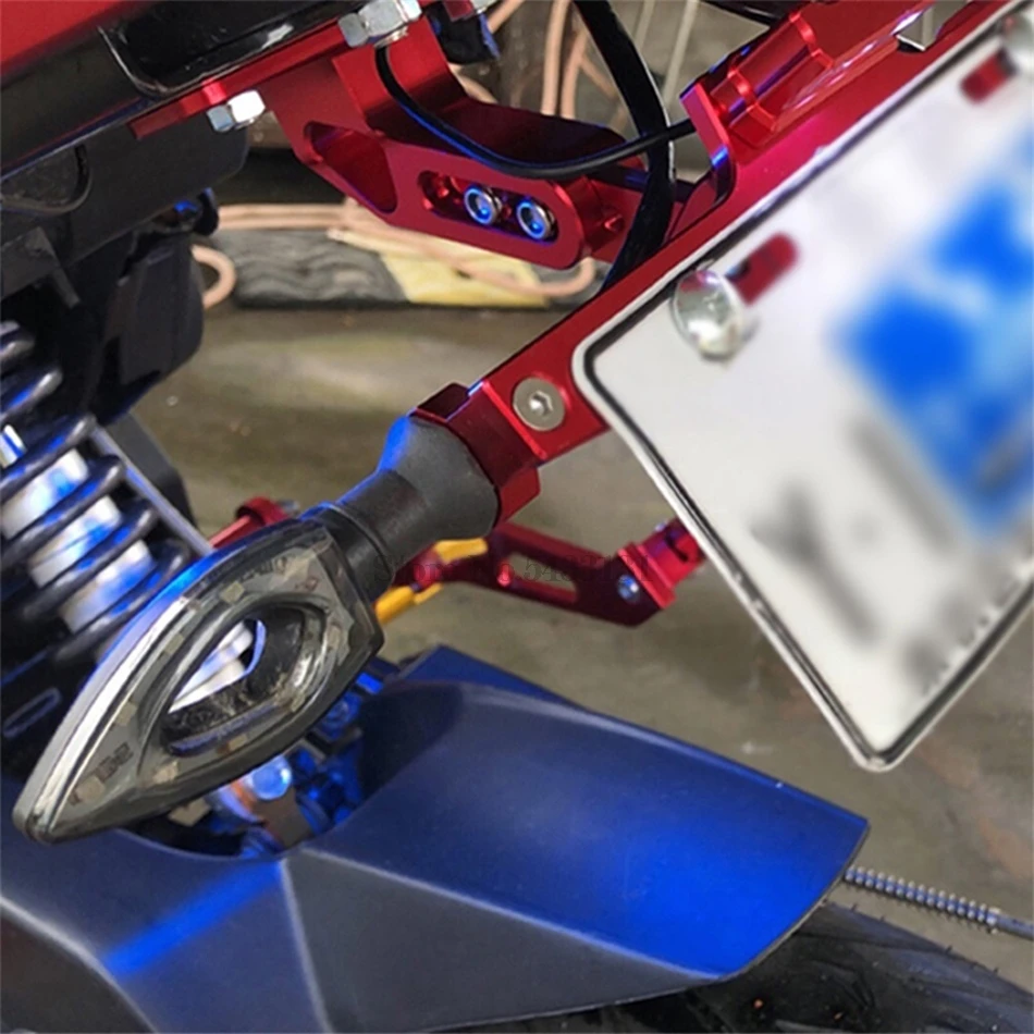 CNC Aluminija Motocikel Licenco registrske Tablice pokrov ležišča Za Yamaha Nmax dodatna Oprema Baterija Yamaha Suzuki Rm Enduro