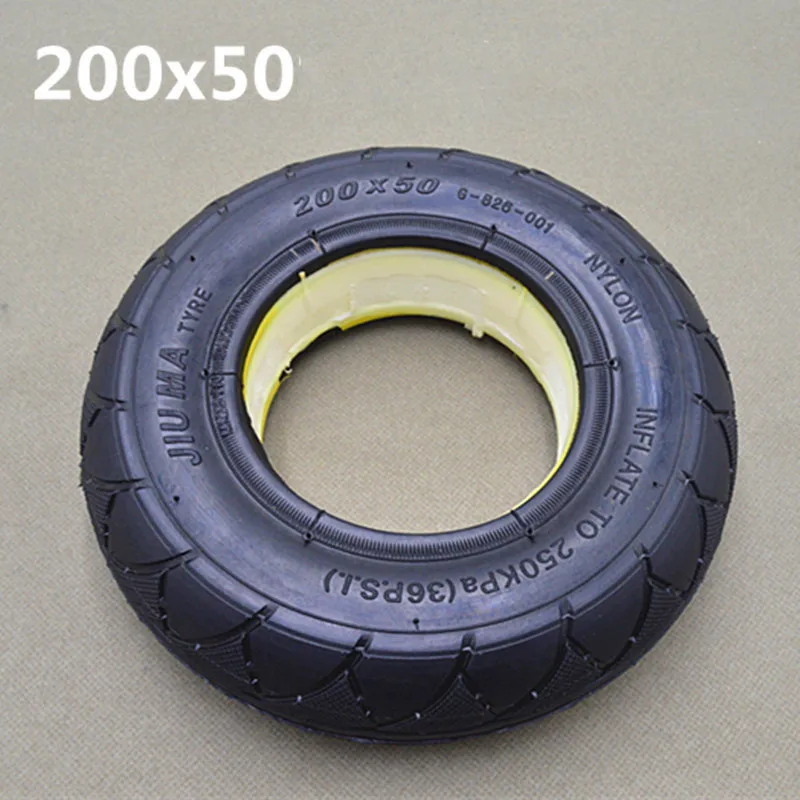 200x50 električni skuter trdna pnevmatike skladišče voziček polnjenje pnevmatik 8-palčni anti gašenje pnevmatike