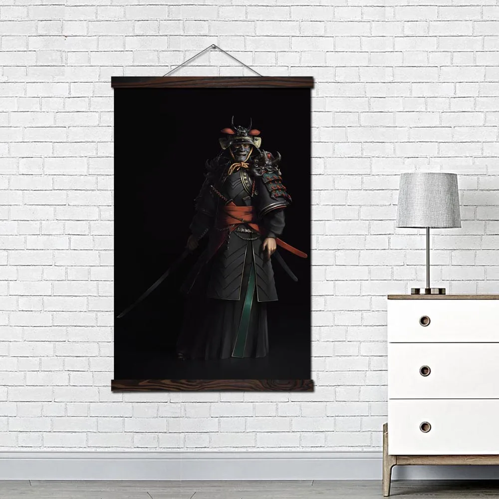 Wall Art Platno Umetnosti Plakatov in Fotografij Dekorativne Platno Slikarstvo Moderne Stenske Slike za dnevno Sobo Tradicionalne Stare Samurai