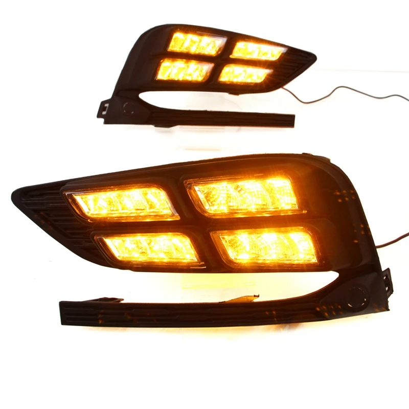 2Pcs za Novi Chevrolet Cruze LED Dnevnih Luči Avtomobila Sprednje Luči za Meglo