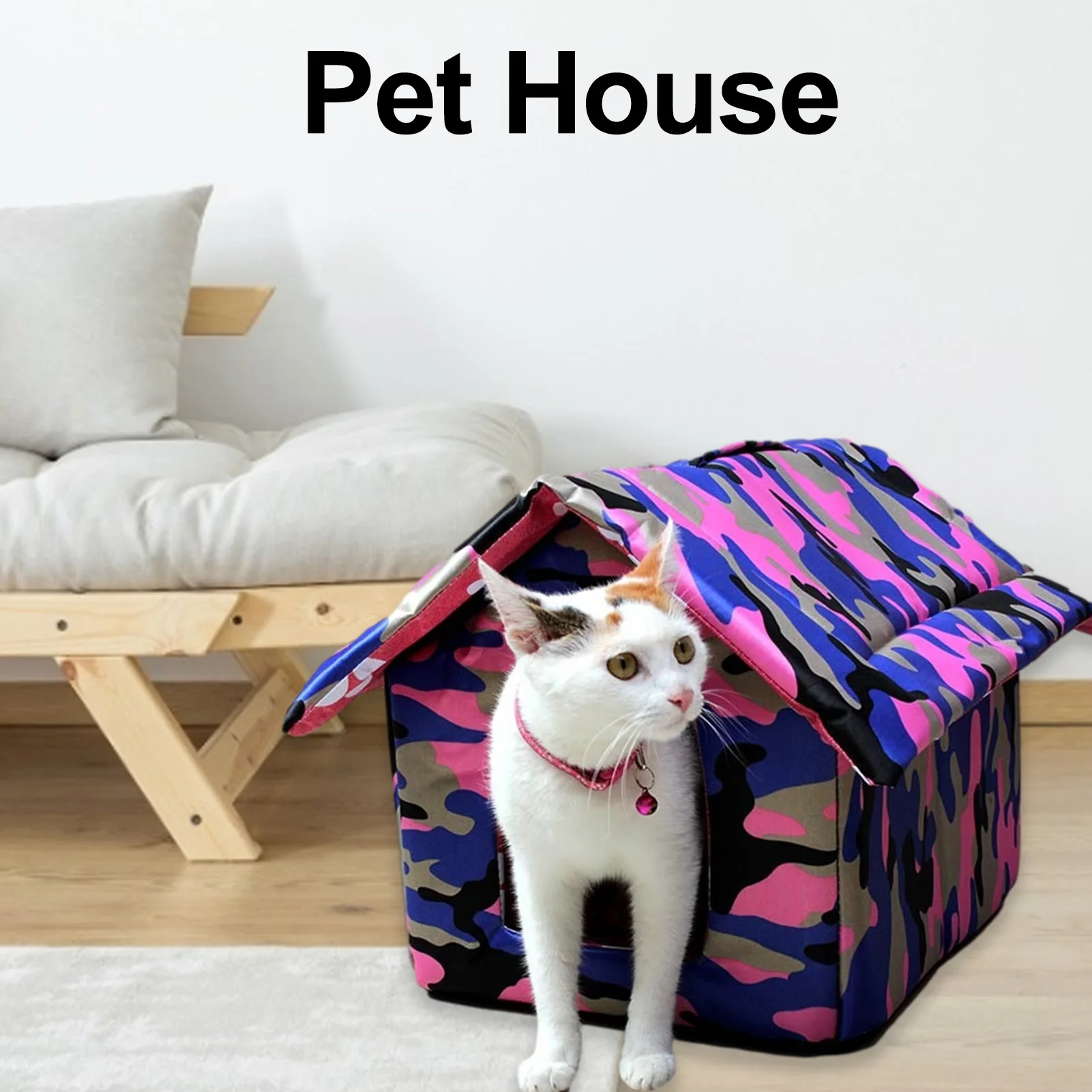 Novo Toplo Pes Hiša Udobno Prikrivanje Psarna Mat Hišnih Kuža Visoke Kakovosti Upogljivi Mačka Postelja