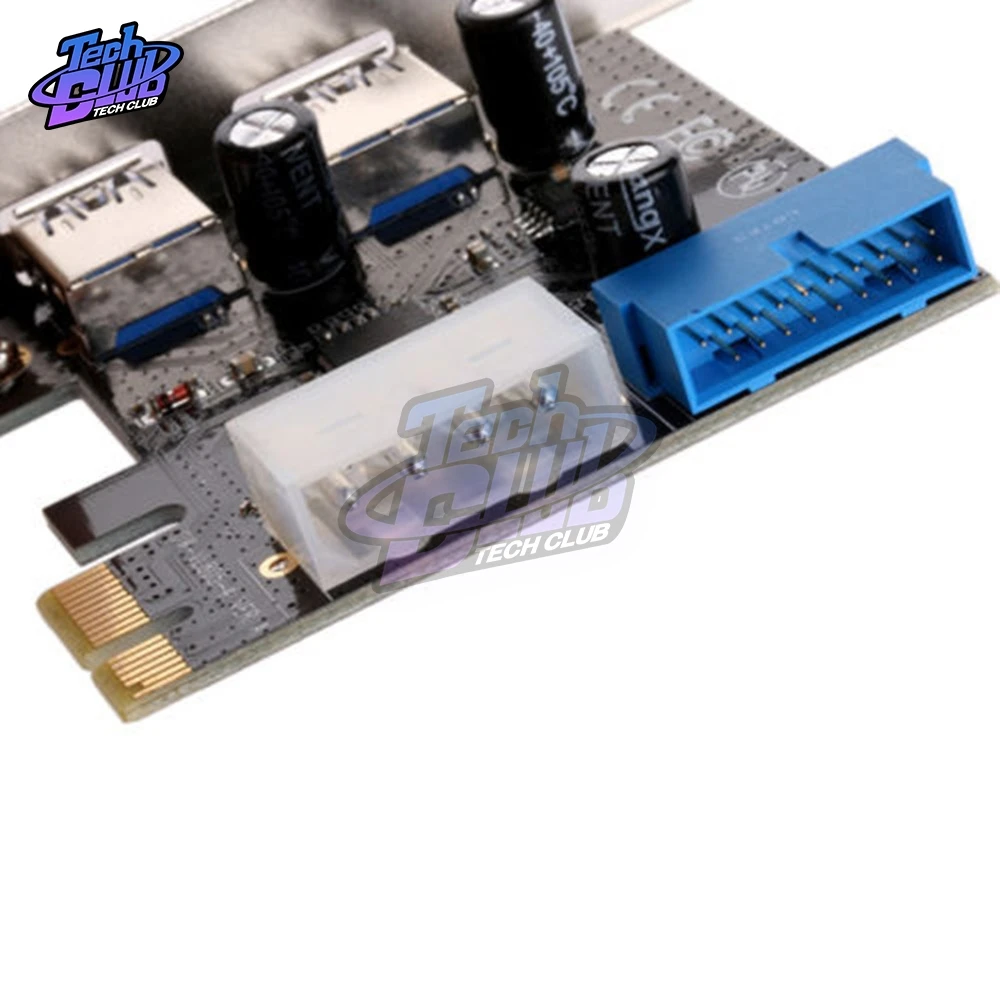 PCI Express, USB 3.0 2 Vrata na Sprednji Plošči s krmilno Kartico Tok 4-Pin & 20 Pin Feb6