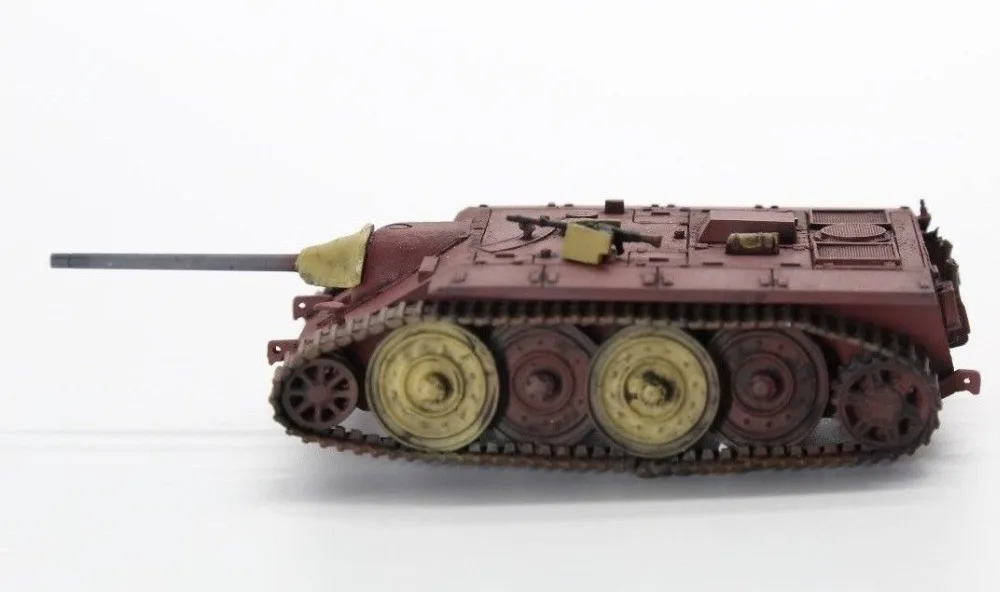 1/72 E-10 Jagdpanzer (Nizka drža) Sestavljeni Končal Model za Hobi, 5M